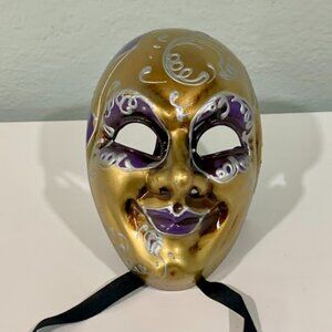 ITALIAN CARNIVAL MASK~HAND PAINTED